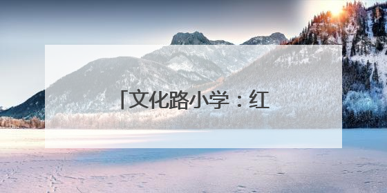 文化路小学：红色基因薪火传，榜样力量润童心